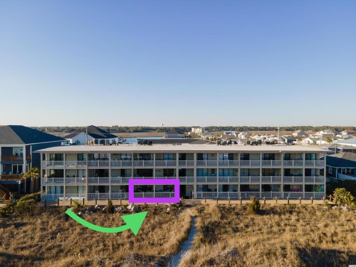 Beautiful Beachfront-Oceanfront First Floor 2Br 2Ba Condo In Cherry Grove, North Myrtle Beach! Renovated With A Fully Equipped Kitchen, 3 Separate Beds, Pool, Private Patio & Steps To The Sand! Luaran gambar